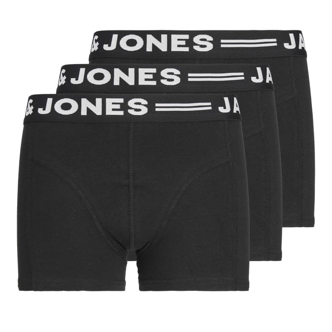 JACK & JONES- SENSE TRUNKS 3-PACK NOOS JNR - Jongens - Trunks