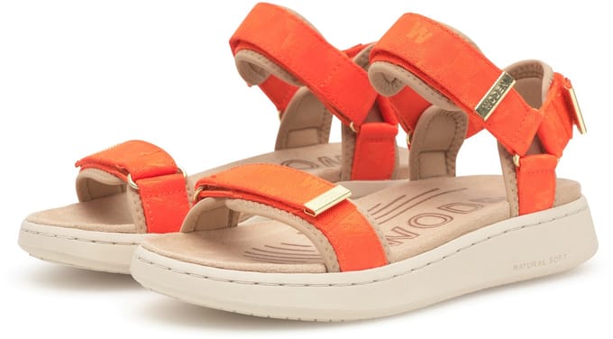 Woden Line Woven Sandalen Oranje EU 38 Vrouw