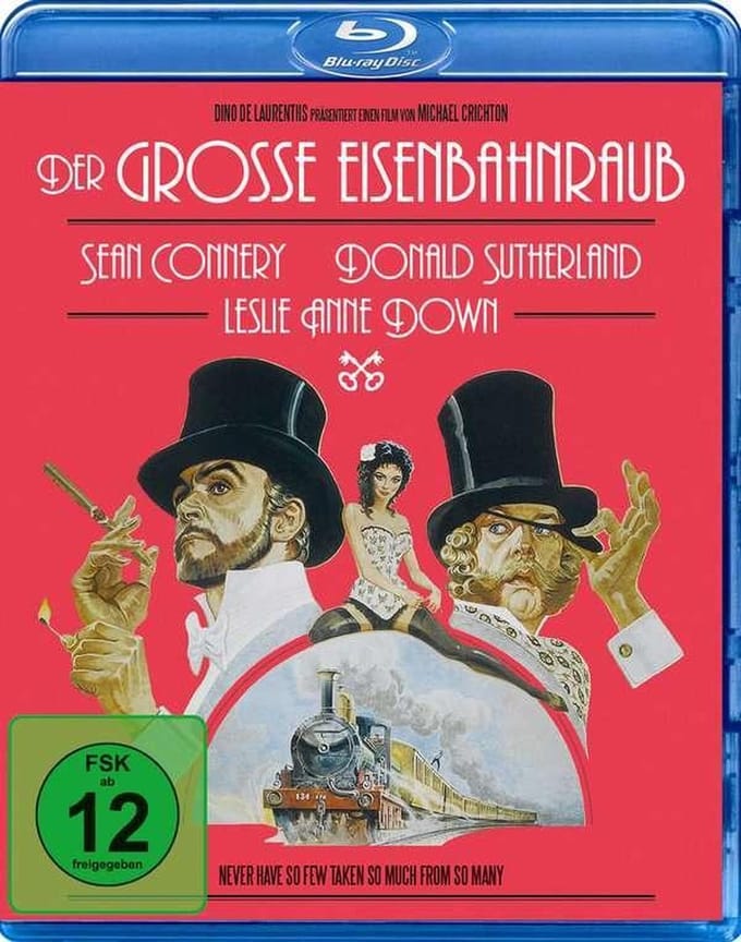 PLAION Der grosse Eisenbahnraub (Blu-ray) Duits, Engels