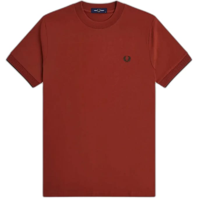 T-shirt met mesh mouwen Fred Perry