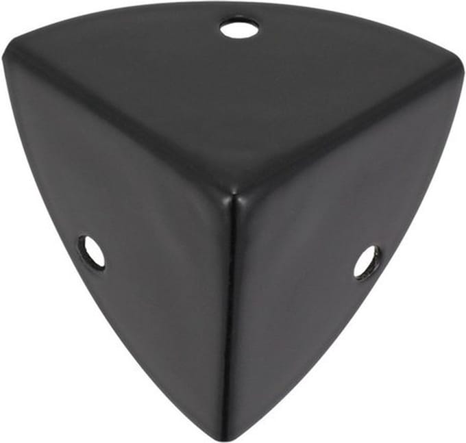 Kisthoek verzinkt zwart (4 stuks)