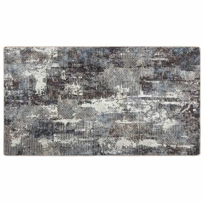vidaXL - Vloerkleed - wasbaar - 80x150 - cm - meerkleurig