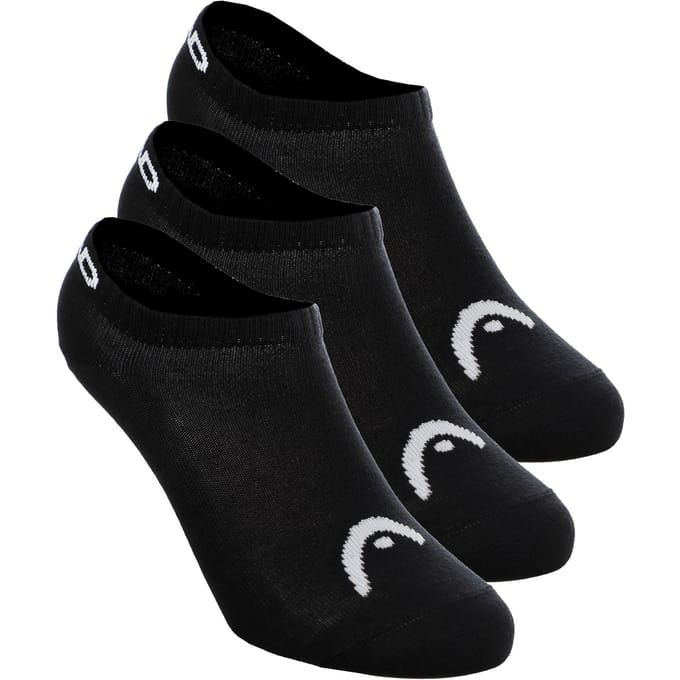 HEAD Performance Crew Tennissokken Verpakking 3 stuks Kinderen-zwart