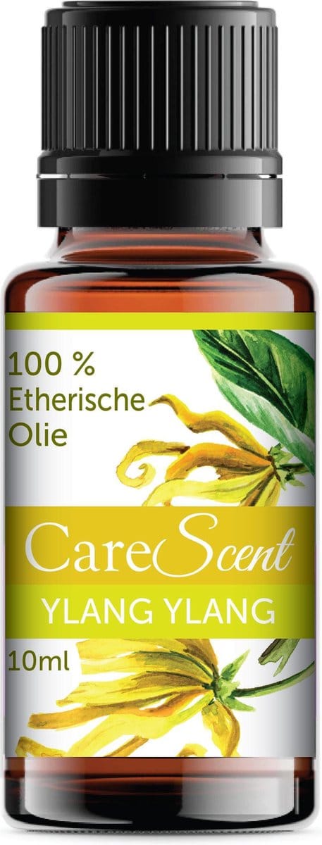 CareScent Ylang Ylang (Eerste Graad) Etherische Olie - Aromatherapie - Essentiële Olie - Geur voor Diffusers - 10ml