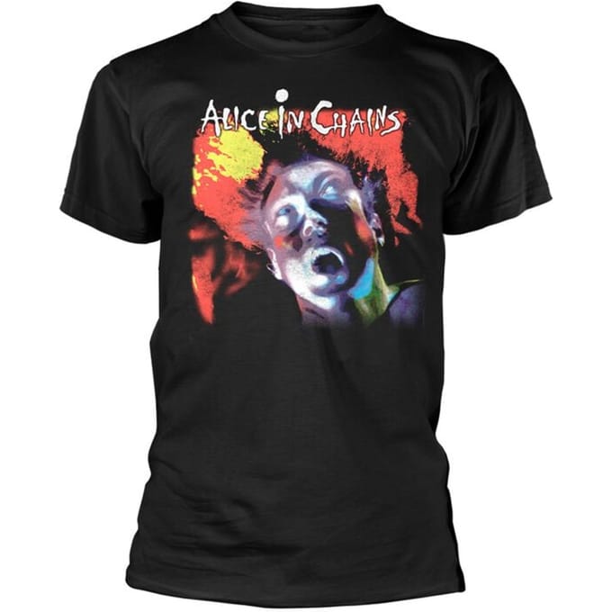 Alice In Chains T-shirt - Facelift - S tot XXL - voor Mannen - zwart
