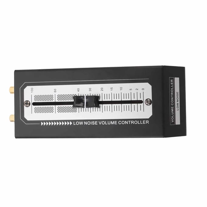 Passieve Volumeregelaar RCA-interface Heldere en Zuivere Geluidsuitvoer Volume-regelaar voor Thuisstudio white
