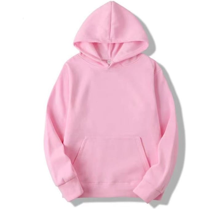 Nieuwe Heren Effen Kleur Hoodie Pullover Heren Trui L