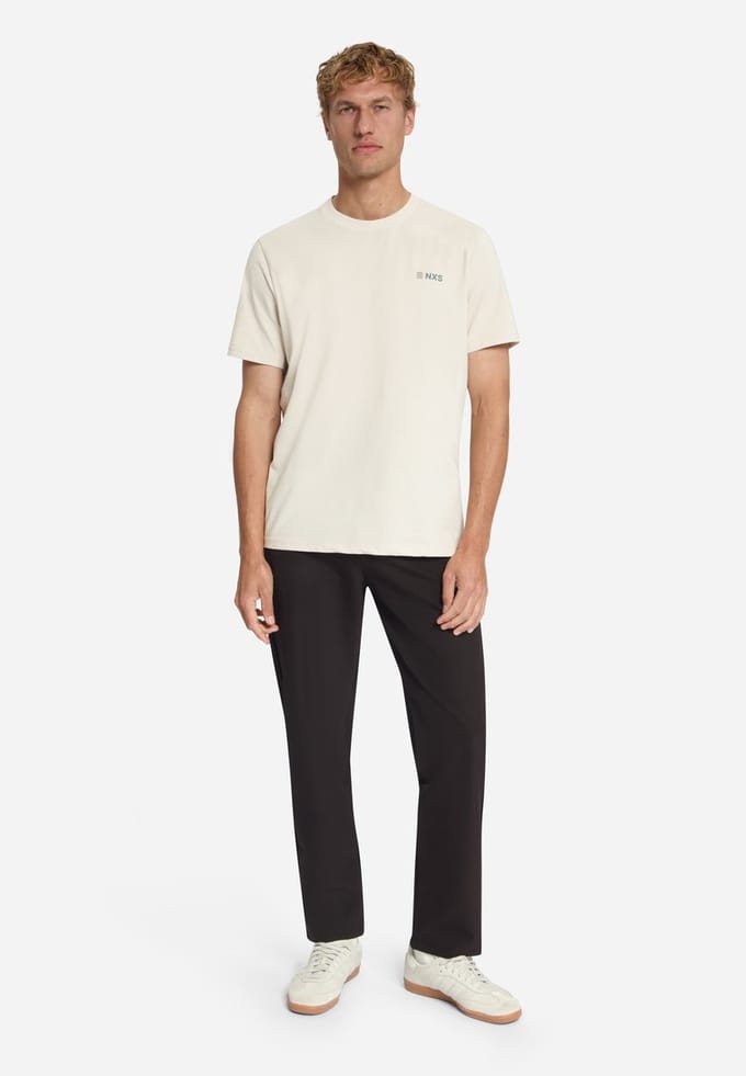 T-Shirt Met Back Print