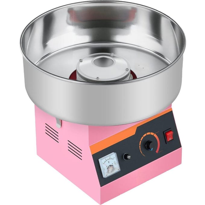 Machine à barbe à papa commerciale Électrique Fil de sucre Rose