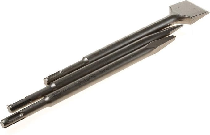HiKOKI BEITELSET SDS-PLUS 250MM (PUNT, PLAT EN BREDE BEITEL)