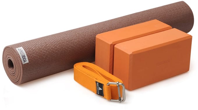 Yoga-Set kick it - two (Yogamatte + 2x Yogablock + Yogagurt)