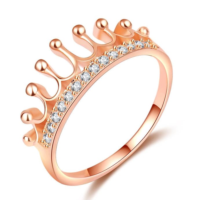 Kroon Ring Dames Ring Sieraden No. 9