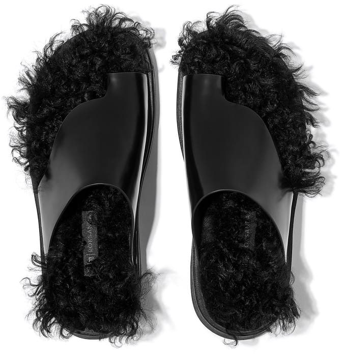 FitFlop Dames sandalen Gen-FF X Roksanda Cut-Out Leather Slides IZ9