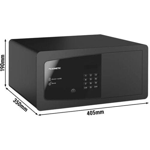GGM Gastro DOMETIC ProSafe - Zimmersafe - MD405R2 - Türanschlag Rechts - 23 Liter