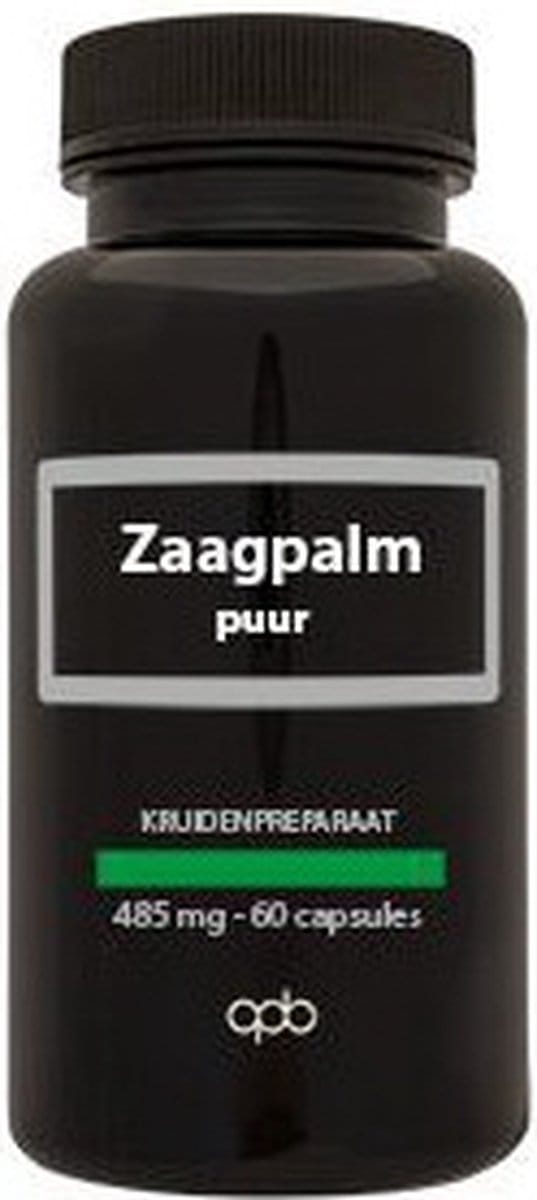 APB Holland Zaagpalm extract puur 485mg 60 Capsules