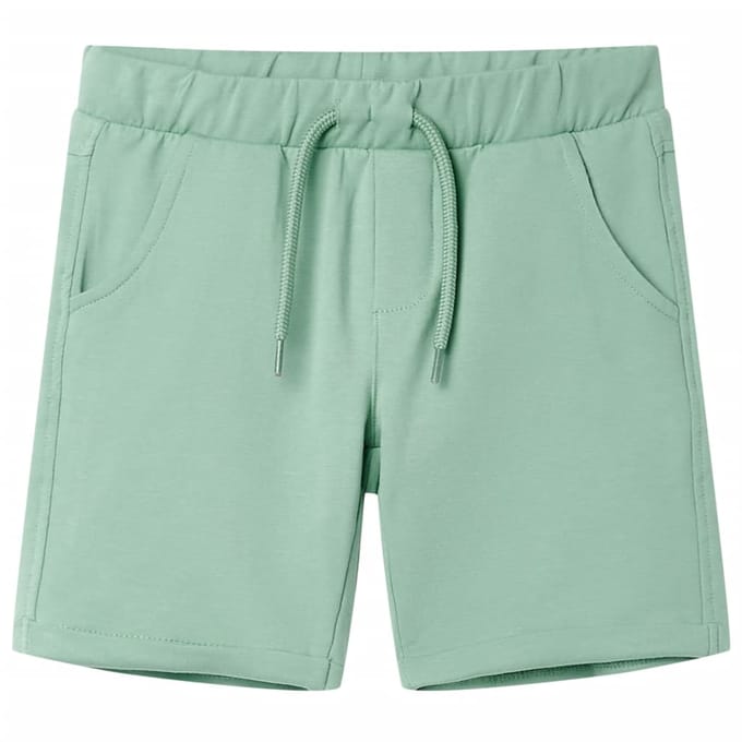 vidaXL Kindershorts met trekkoord 140 lichtkaki