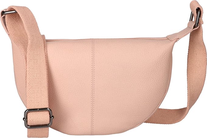 Leather Design Moon Bag Schoudertas Revival Powder