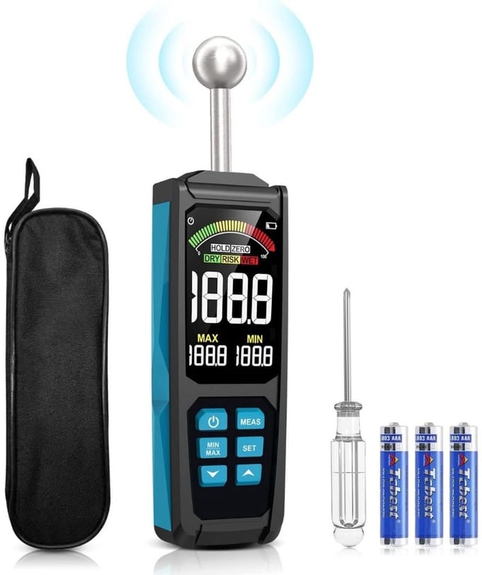 Vochtmeter Muren - Hygrometer Binnen - Luchtvochtigheidsmeter