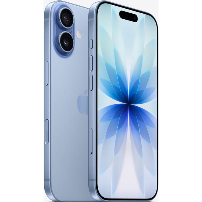 Apple iPhone 17 (Version Chine) - Double SIM, pas d'eSIM, 8+256 Go bleu