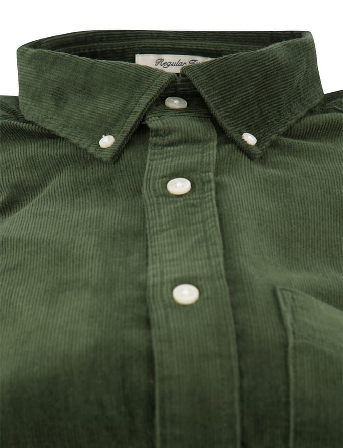 Overshirt Gant Regular Fit groen