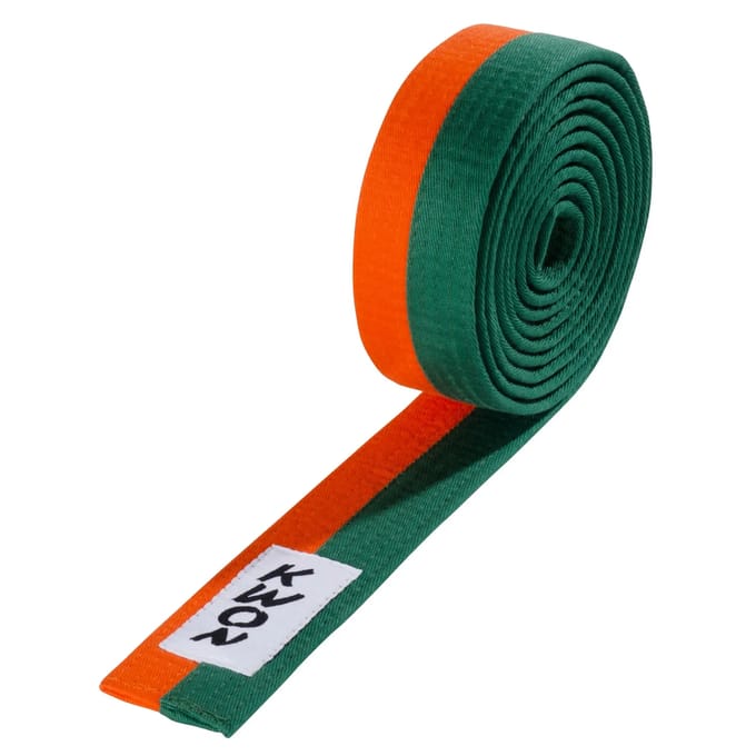 Budō riem 2 kleuren Kwon