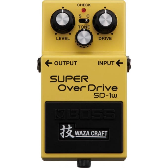 Boss SD-1W Waza Craft Super Overdrive overdrive pedaal