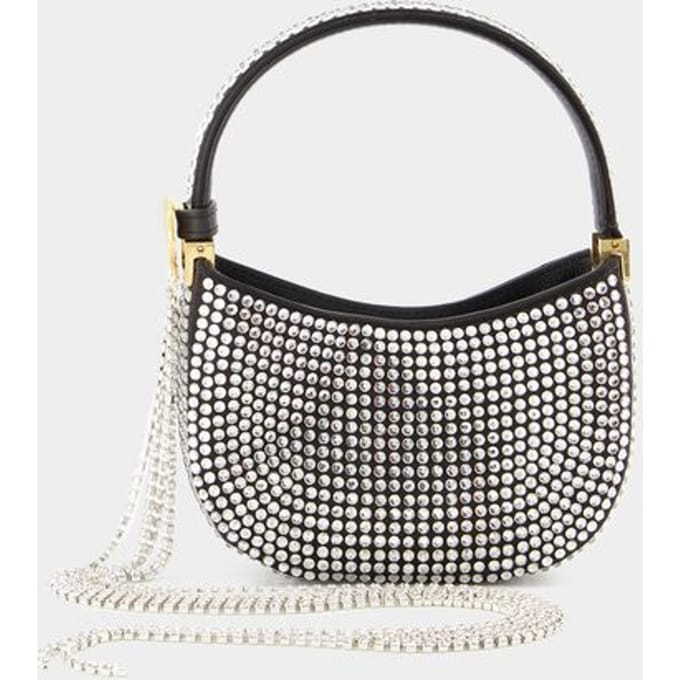 Hobo Micro Vesna tas - Magda Butrym - Strass - Zwart