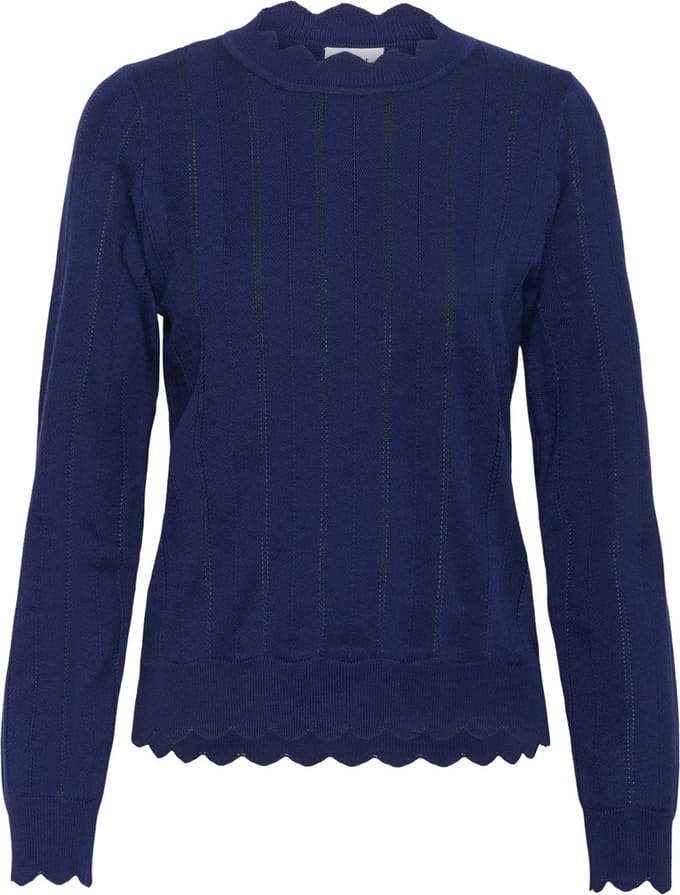 Saint Tropez ObetteSZ Pullover Dames Trui - Navy Peony