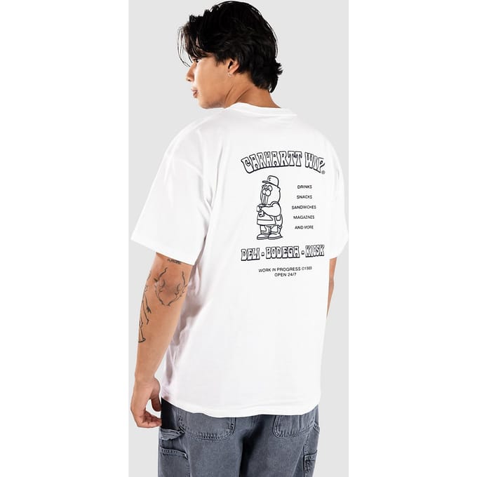 Carhartt WIP Sandwich T-Shirt wit