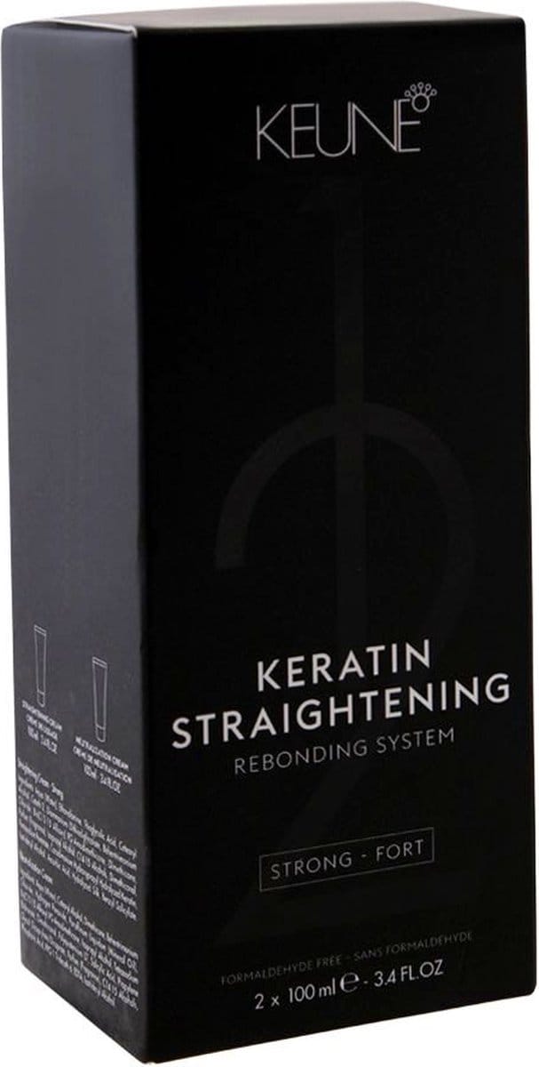 Keune Keratin Straightening Rebonding System Strong 100ml