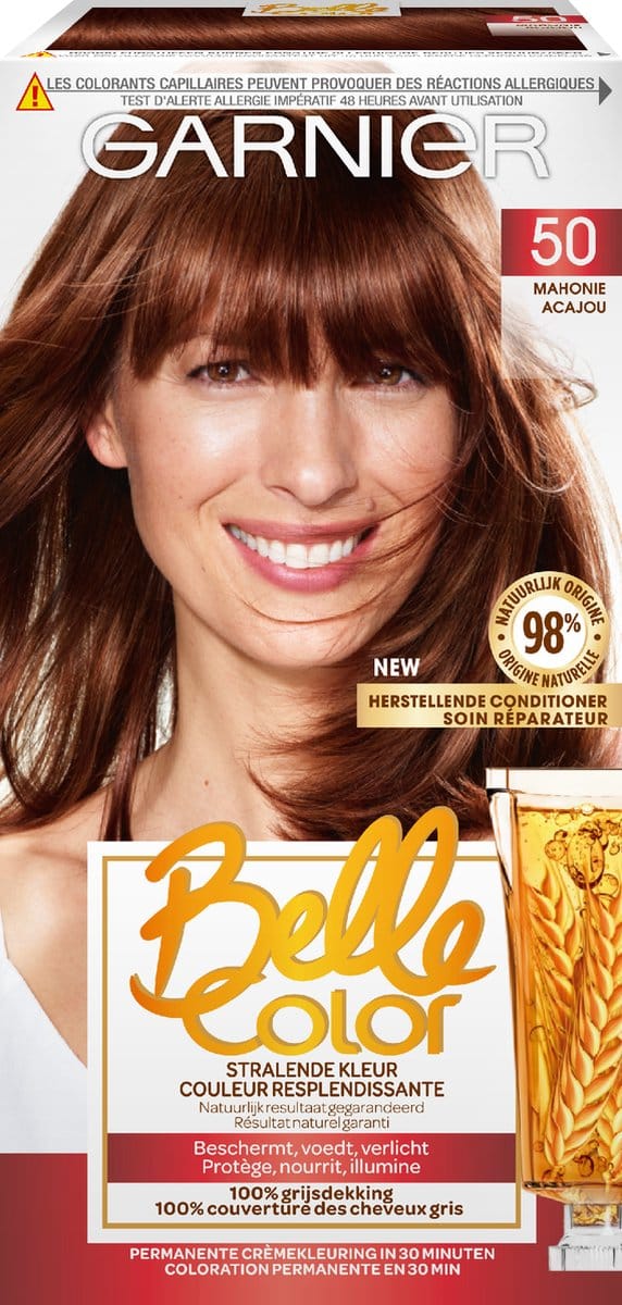 Garnier Belle Color 50 - Mahonie - Permanente Haarkleuring