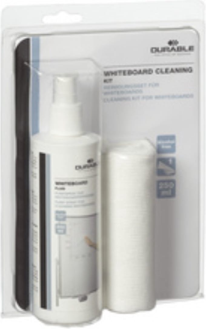 Whiteboard Reinigungsset Pumpspray+Mikrofasertuch