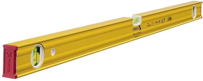 Stabila Type 80 AS-2, 90 cm 19195 Metalen waterpas 90 cm 0.5 mm/m