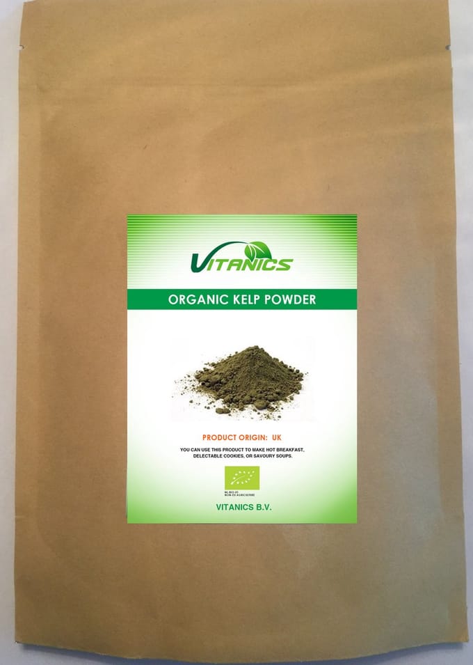Gecertificeerd Biologisch Kelp Poeder 400g