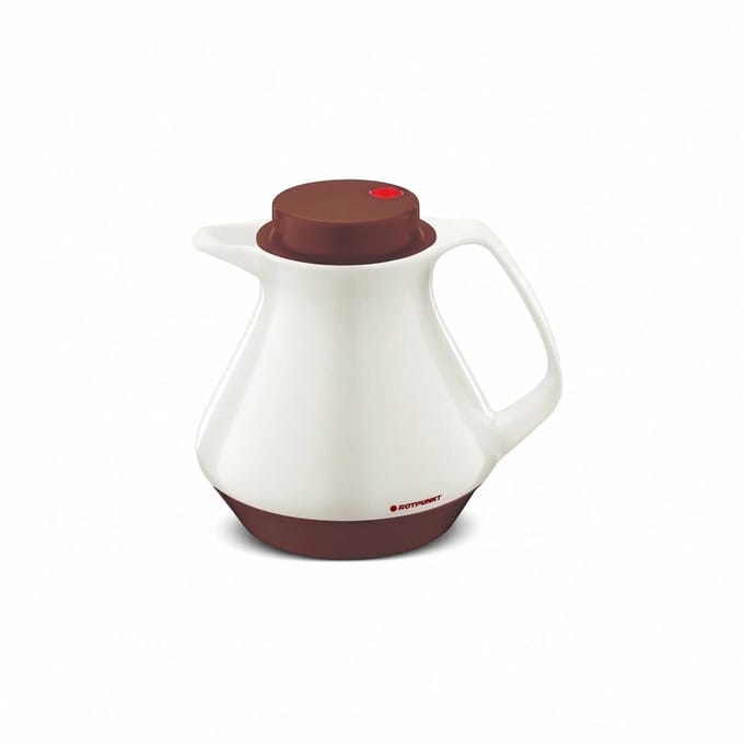 Rotpunkt 350 - Thermosfles - 1L - 24u Warm - BPA-vrij - Rood Wit