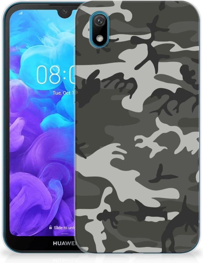Huawei Y5 (2019) TPU bumper Army Light