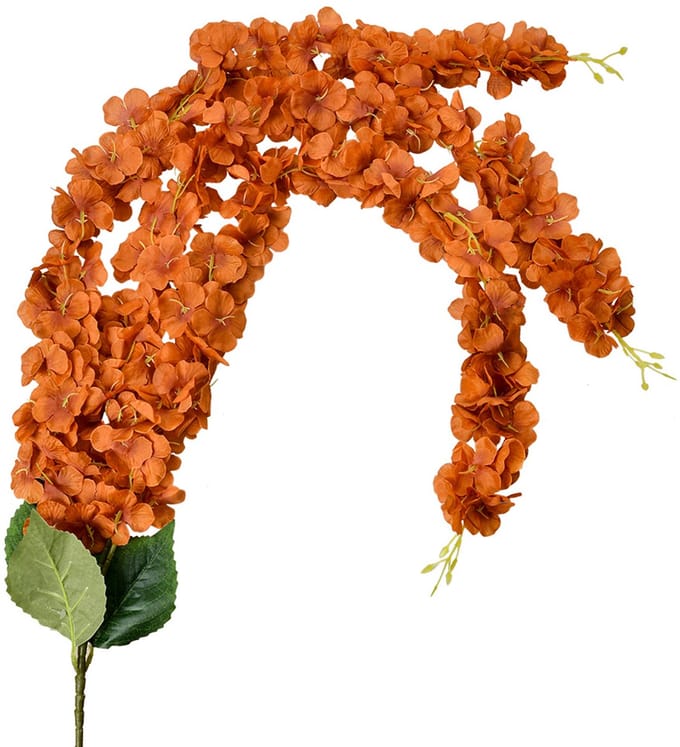 Clayre & Eef Kunstbloem 108 cm Oranje Kunststof