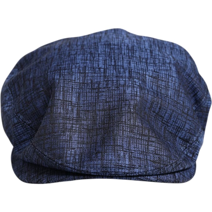 Dolce & Gabbana Blauw Katoen Stretch Newsboy Pet