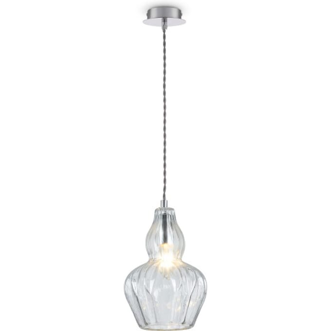 Maytoni - Hanglamp Eustoma - Nikkel - Ø16
