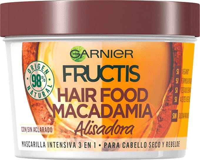 Voedend Haarmasker Alisadora Hair Food Macadamia Fructis (390 ml)