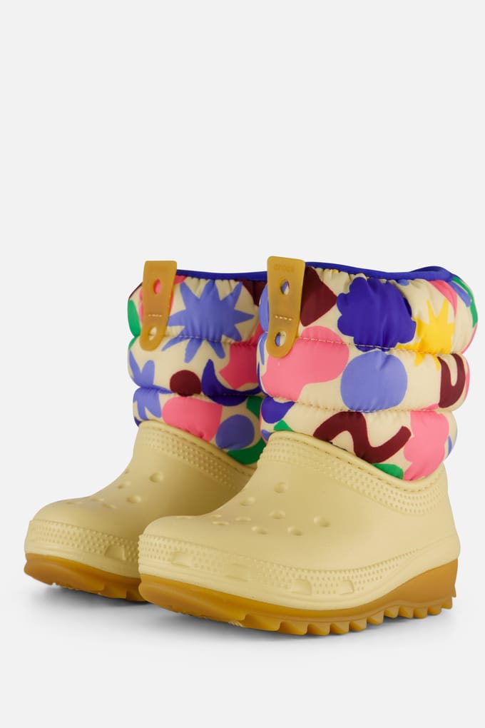Crocs Crocs Classic Neopuff Geo Snowboots geel