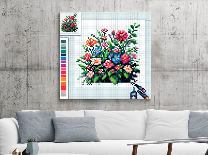 Kunstprint | Wanddecoratie | Dibond | 60 × 60 cm
