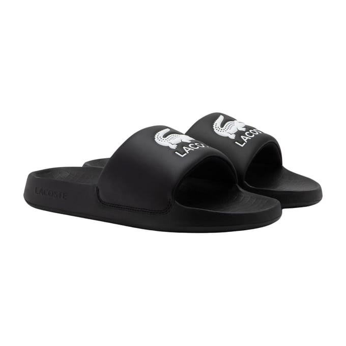 Lacoste Serve Slide 1 Slippers en Sandalen Heren - Zwart - Maat 46 - Plastic