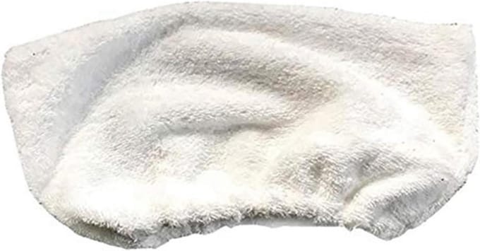 Stoomreiniger Doeken - Microvezel Pads - Grondige Reiniging - Universele Pasvorm - 8 Stuks - Wit