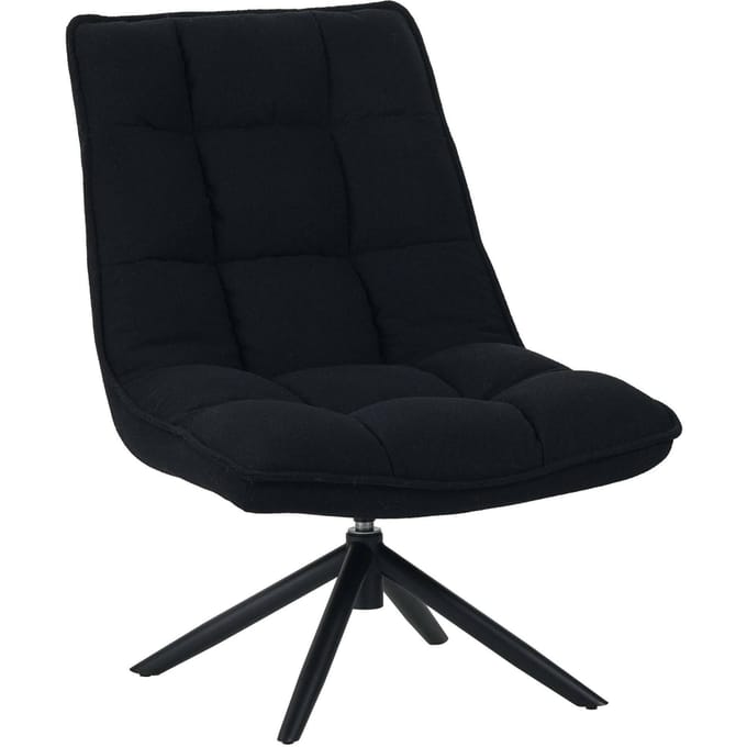 Draaifauteuil Yuki bouclé | Dimehouse