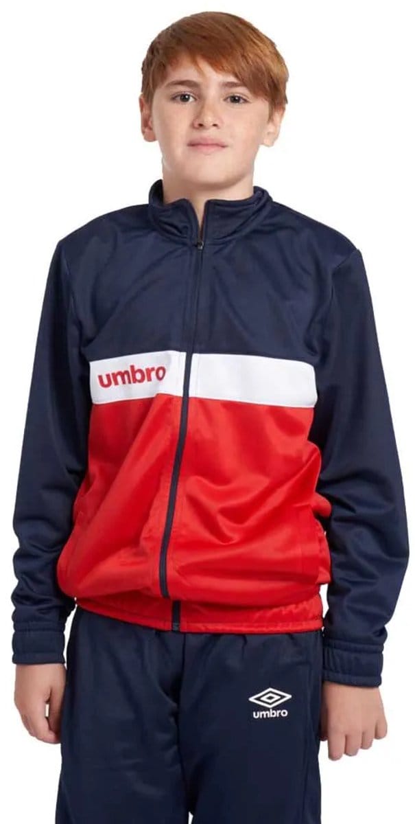 Umbro Sportswear Trainingsjack Rood,Blauw 9-10 Years Kinderen