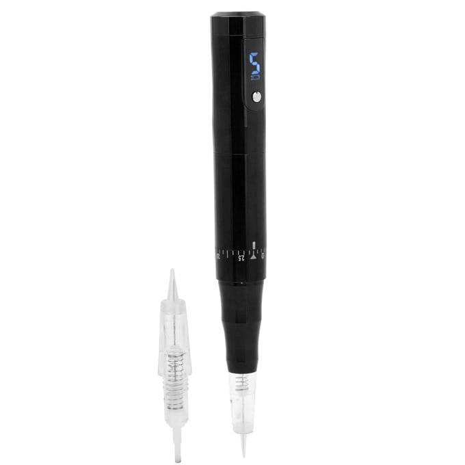 Professionele Microblading Machine Wenkbrauw Eyeliner Lip Tattoo Pen Machine US Plug zwart