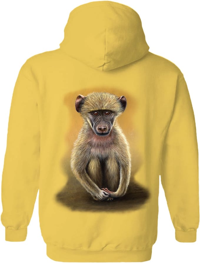 Baviaan Baboon The Coloured House Hoodie S