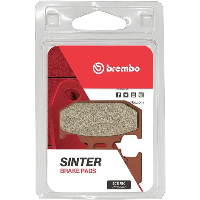 Achterste remblok Brembo Honda XLR250 BAJA AR = HO31