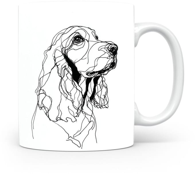 Beker Engelse Cocker Spaniel